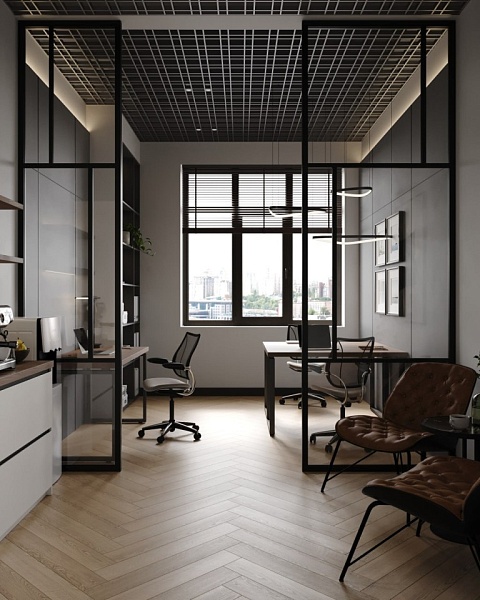 Офис с новым ремонтом и мебелью в Central Yard